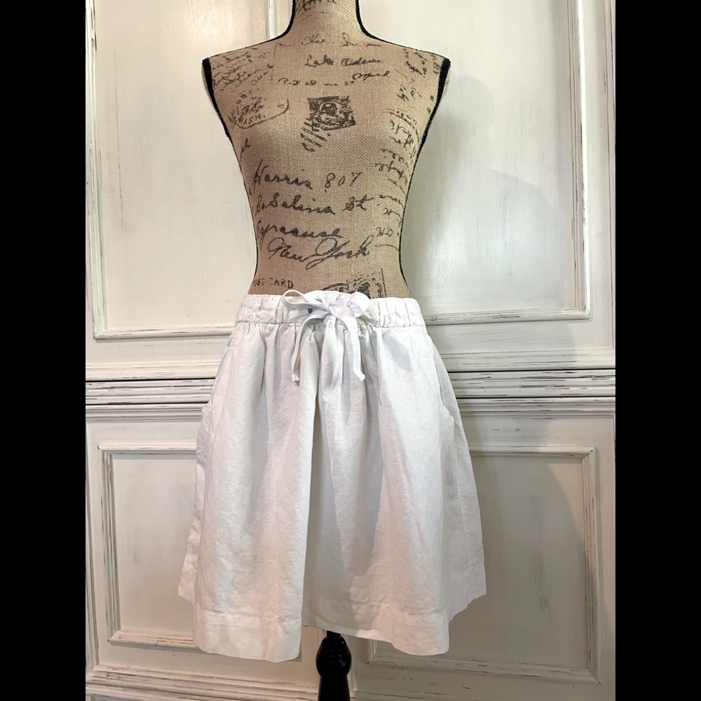 J Crew Linen Skirt